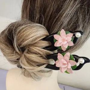 비녀 머리핀 웨딩 국악 한복 뒤꽂이