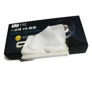 VR 위생부직포 일회용 헤드셋용 위생 안대 흰색 부직포 100매