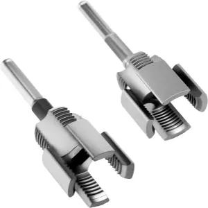 전기 드릴용 내부 및 외부 파이프 스레딩 도구 2개 PVC 스레딩용 1/2인치 3/4인치