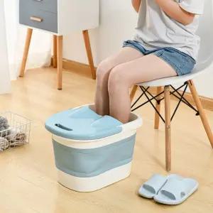 휴대용 족욕기 족 족욕통 발 탕기 습식 접이식 각