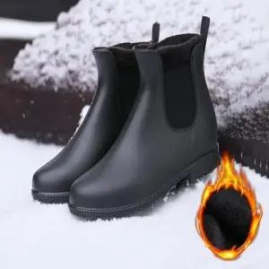 남녀공용 2컬러 겨울 털기모 내피 첼시부츠 방한부츠 WFGAHKC