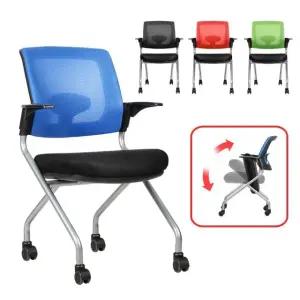 원룸 여름 팔걸이 공부방 푹신한의자 학원 BI타입 1인