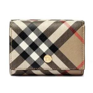 25FW 체크 컴팩트 지갑 8095291