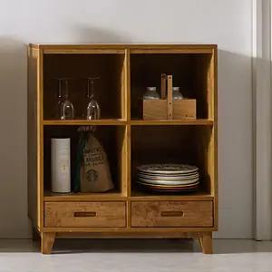 [롯데백화점]미아트 빅피처가구 로수 고무나무원목 800 수납장