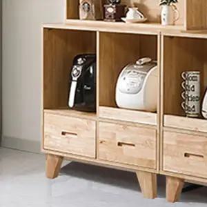 [롯데백화점]미아트 빅피처가구 마이프 LPM 고무나무원목 서랍 하부 수납장