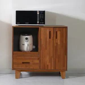 [롯데백화점]미아트 빅피처가구 마이프 LPM 멀바우원목 하부 수납장