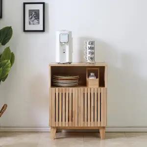 [롯데백화점]미아트 빅피처가구 마아가 고무나무원목 정수기대 수납장