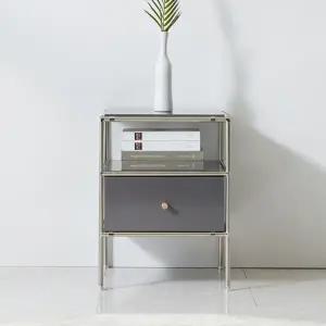 [롯데백화점]미아트 빅피처가구 모두리 2단 400 서랍 협탁 수납장