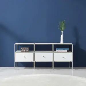 [롯데백화점]미아트 빅피처가구 모두리 2단 1200 서랍 수납장