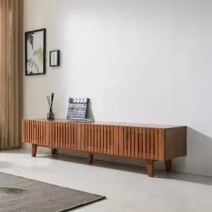 [롯데백화점]미아트 빅피처가구 에이루 2000 LPM 멀바우원목 거실장