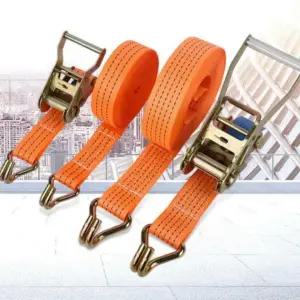 오렌지컬러 안전용 안전관리 10m 원예 고정벨트 차량 관리용품 화물차용