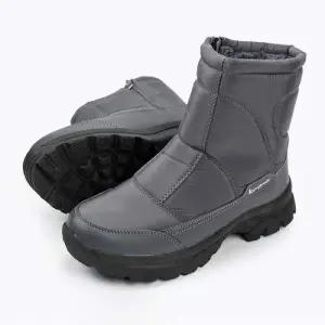 심플 겨울 방한 부츠 털안감 키높이 쿠션인솔 옆지퍼 WFG9IH1