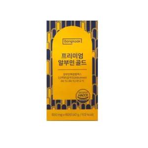 동국 프리미엄 알부민 골드 500mg 60정, 1개