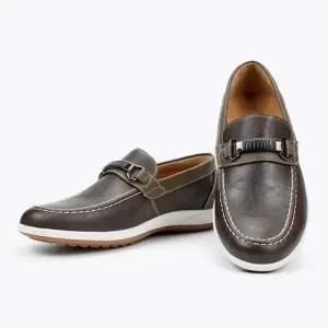 키높이 남자 로퍼 스티치 발등장식 쿠셔닝 캐주얼화 WFG952M