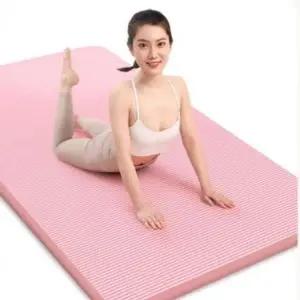 두꺼운 와이드 홈 트레이닝 헬스 요가 매트