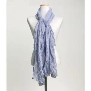 여성 무지 얇은 주름 스카프 1P 간절기 단색 머플러 WFGA77X