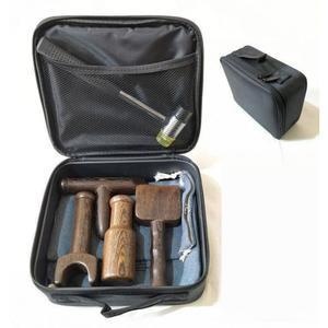 탁센마사지 5종세트 나무망치 도구 마사지봉 에보니목 스틱 뭉침 세트 망치