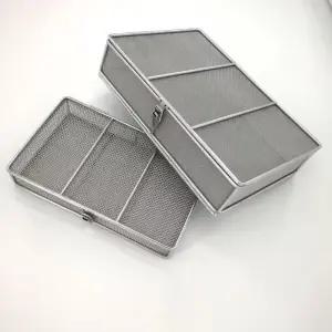 스텐 스텐망 바스켓 바구니 커버 메쉬망 오토클레이브 초음파세척 덮개망 덮개 소독