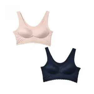 노와이어 몰드 런닝 브라 여성용 속옷 브라탑 소재