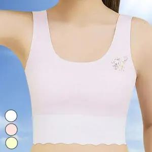 초경 주니어 브라 탑 심리스 주니어 스포츠브라 노와이어 중학생