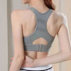 여성용 운동 브라탑 패드 내장 스포츠 속옷 컴포트 이너웨어