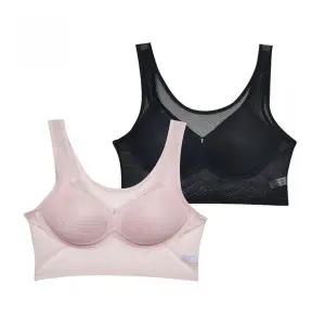 통기성 메쉬 몰드 여성 브라탑 속옷