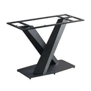 철제 블랙 테이블 받침대 가구 책상 소형 컴퓨터 서재