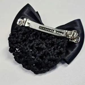 [오너클랜]간호사 승무원 블랙 리본 머리망 알바 면접 헤어망