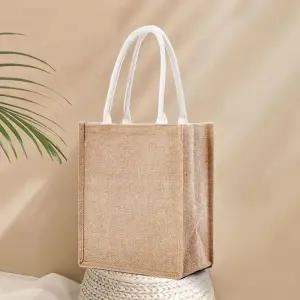 [라일리] Rly 린넨 소형 캔버스백