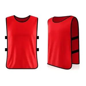 [라일리] Rly 밴드형 단체 빨강 팀조끼 FREE