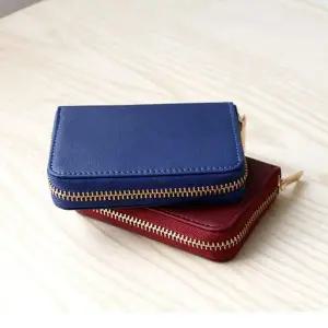 BS 리더플랜 아코디언 가죽 카드지갑 카드홀더 지갑