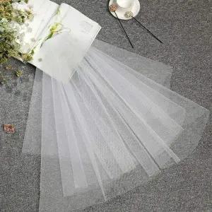 2겹 셀프 웨딩 촬영 소품 면사포 하프 리마인드 브라이덜 샤워 미니