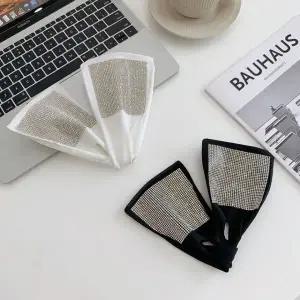 큐빅 포인트 헤어밴드 올림머리 당고머리 똥머리 머리끈 스타일링