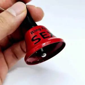 핸드벨 종 키링 귀여운 인형 가방 키홀더 레드