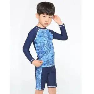 [골드스마일]아이언맨 남아 수영복 주니어 긴팔 래쉬가드 수모 p 남아 실내