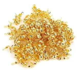 [라일리쥬얼리] Rly 골드 비즈공예부자재 올챙이캡 200개입