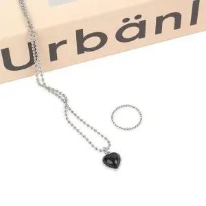 [라일리쥬얼리] Rly 하트 목걸이 Y2K