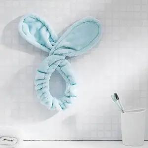 [콩심팥심]TBZ 와이어 토끼 세안 밴드 헤어 머리띠 샤워 세면 세수