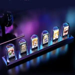 닉시관시계 소품 다이버전스미터 검은색 클럭 감성