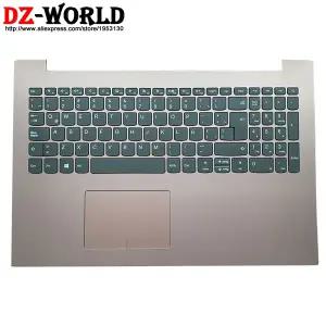 호환  Lenovo Ideapad 320 15 ISK IKB IAP ABR AST 노트북 용 라틴 스페인 키보드 터치 패드가있는 쉘 C 커