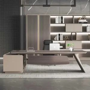 보스책상 테이블 중역 책상 가구 사장실 고급 임원