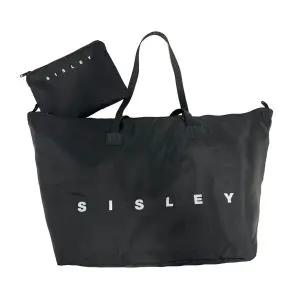 시슬리 블랙 보스턴백+파우치 895184