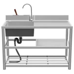 간이싱크대 탕비실 야외 주방 설거지 소형 조리대 캐비닛