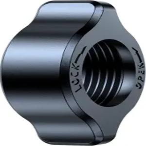 빅시드 너트 두꺼운 견고함은 깨지지 않으며 자동차 휴대폰 홀더 마운트 17mm 볼 헤드(2개)에 적합합니다