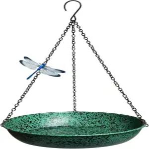 야외용 FKK 스파클러 걸이 새 목욕기 정원 장식용 11인치 야외 금속 모이통