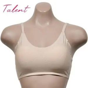 스포츠용 심리스 끈브라 노라인 캡내장 심플 디자인