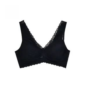 몰드 풀컵 여성 브라 블랙 속옷 브레지어