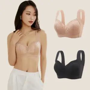 레이스 등살 보정 여성 브라