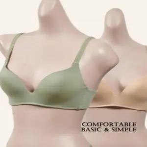 누디핏 무봉제 A컵 여성속옷 편안한 데일리 브라