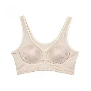 노와이어 몰드 런닝형 무봉제 베이지 브라탑